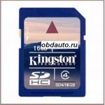 Карта памяти Kingston SD 16GB