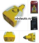 	 150W Automotive USB Inverter DC 12V to AC 220V